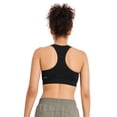 thumbnail image 2 of Jockey Women's Seamfree Mid Impact Zip Front Sports Bra, 2 of 7