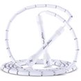 thumbnail image 1 of Honor Athletics 2.0 Beaded Jump Rope - Adjustable with Unbreakable Handles & Shatterproof Beads for Enhanced Fitness Training (White Rock), 1 of 6