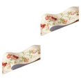 thumbnail image 4 of Wweixi Stylish PVC Waterproof Waist Line For Wall Sturdy And Easy To Clean Wood Marbling SelfAdhesive Skirting Line Safe yellow fruit 2Set, 4 of 6