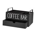 thumbnail image 4 of Lipstore Coffee Station Organizer Rustic Coffee Accessories Organizer for Cafe Office C, 4 of 8