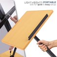 thumbnail image 3 of Pyle Pupitre de Sol Portable sur Pied - Hauteur Réglable, Conception Stable, Support de Présentation pour Enseignant, Conférencier, Salle de Classe, Support de Présentation, Porte-Livre pour Ordinateur Portable avec Tablette Supérieure Inclinée - PLCTND44, 3 of 5