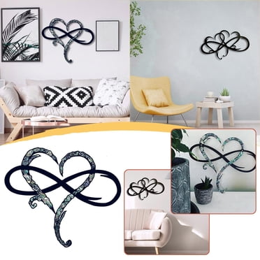 Harpily Home Decor Heart Wall Decoration Steel Wall Decor Metal Wal Personalized