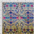 thumbnail image 1 of oneOone Polyester Lycra Fabric Dot|Swirl & Floral Panel Printed Craft Fabric BTY 56 Inch Wide, 1 of 3