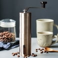 thumbnail image 1 of RKSTN coffee grinder Household portable stainless steel coffee bean grinder, hand grinder, freshly ground manual coffee grinder kitchen gadgets, 1 of 8