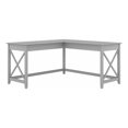 thumbnail image 1 of Pemberly Row 60W L Shaped Desk in Cape Cod Gray - Engineered Wood, 1 of 8