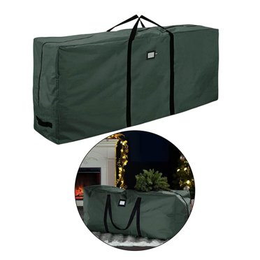 Xingzhi Extra Large Christmas Tree Storage Bag Dual Handles for Moving Supplies Green 165x38x76cm