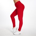 thumbnail image 4 of jsaierl Womens High Waisted Workout Yoga Pants Seamless Butt Lifting Leggings Compression Tummy Control Stretchy Jogger Tights, 4 of 4