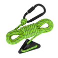 thumbnail image 3 of koolsoo Reflective Tent guyline 5mm Tent Rope for Hiking Outdoor Packaging Tent Tarp Green, 3 of 9