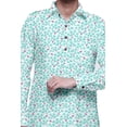 thumbnail image 4 of Atasi Kurta Pathani pour Hommes à Manches Longues Kurta Décontracté, 4 of 5