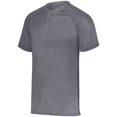 thumbnail image 1 of Augusta sportswear Boy's Attain Wicking Two Button Baseball Jersey, 1 of 1