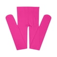 thumbnail image 4 of MIASHUI Collants pour Filles Collants de Ballet pour Filles Bas de Danse Collants, Rose Vif, 4-5 Ans, 4 of 4