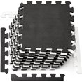 thumbnail image 1 of Tiles Interlocking Foam Mat Floor Tiles .; Thickness EVA Foam Puzzle Mat with Borders Soft Protective Exercise Padding Mats for Fitness Children Play Gym ; x ;, 1 of 8