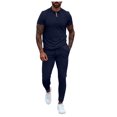 thumbnail image 1 of TIMIFIS Fashion Men's Tracksuits 2 Piece Casual Athletic Jogging Outfits Short/Long Sleeve Track Suits for Men SetFall, 1 of 5