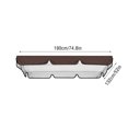 thumbnail image 4 of Petite Housse Extérieure, Housse de Toit de Balançoire Imperméable en Tissu Oxford pour Jardin et Patio, Housse de Protection pour Balançoire Extérieure Imperméable, 4 of 5
