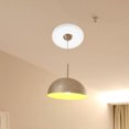 thumbnail image 3 of KAKOWELY ceiling White Ceiling Medallion Decorative Ceiling Light Medallion Round Medallion For Light Fixtures And Ceiling Fans Home Decor12.99"X12.99"X0.98", 3 of 5