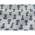 thumbnail image 4 of oneOone Viscose Jersey Fabric Leaves & Floral Block Printed Craft Fabric BTY 60 Inch Wide, 4 of 4