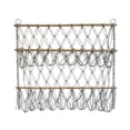 thumbnail image 4 of yuksok Stuffed Animals Storage Hammock Organizing Boho Soft Hanging Organizer Plush Toy gray, 4 of 9