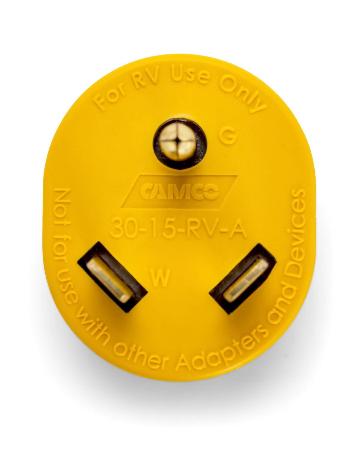 Camco RV Electrical Adapter - 30AM/15AF (55235)