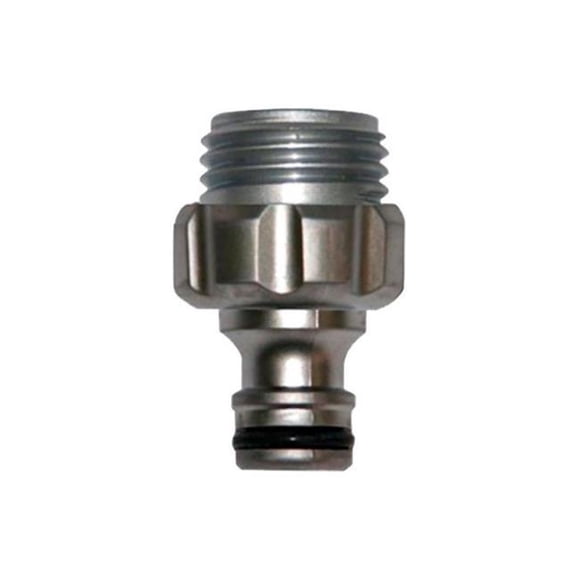 Gardena 39022-G 0.62 & 0.5 in. Premium Metal Garden Hose Male Adapter