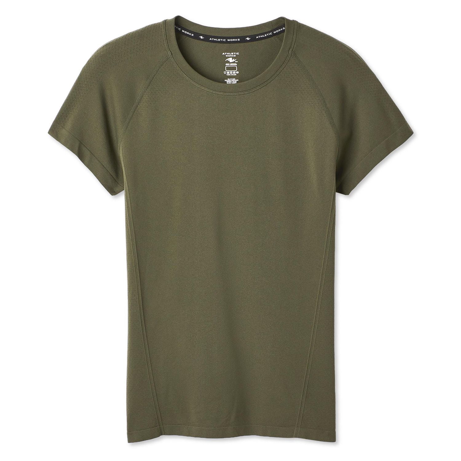 T-shirt à manches courtes sans coutures Athletic Works pour femmes