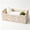 White, variant on Macrame Woven Storage Basket With Wooden Handles Rectangular Countertop Organizer Bin Decorative Toilet Paper Holders For Bathroom Shelf Bedroom Home Decor