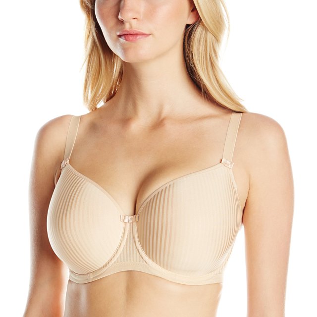 Freya Idol Women`s Seamless Molded Balcony Bra, 34GG, Nude