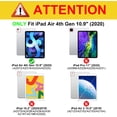 thumbnail image 2 of Fintie Keyboard Case for iPad Air 4th Generation 10.9 Inch 2020 [Built-in Pencil Holder] - Soft TPU Back Cover, 2 of 5