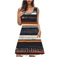 thumbnail image 2 of Ovzne Robes pour Femmes Robe de Plage Femme Imprimé avec Poches Chemises de Nuit Sans Manches Tenue de Nuit Chemise de Nuit Col Rond Robe de Nuit Robe de Printemps Imprimée Liquidation, 2 of 7