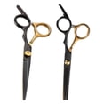thumbnail image 1 of Hair Cutting Scissor Thinning Shear Set, Hairdressing Thinning/Texturizing Shears/Scissors, Salon Hair Scissors, 1 of 6