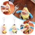 thumbnail image 2 of Banana Cat Happy Cat Cute Funny Key Pendant Key Chain,50%OFF- C5I2, 2 of 9