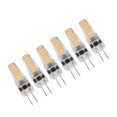 thumbnail image 2 of HURRISE Remplacement d'Ampoule, 10 Pcs Ampoules G4 LED 2 W Base à Broches Bi Ampoules à Intensité Réglable pour Lustre Plafonnier Lampe de Table Blanc Chaud 3000 K CA 12‐24 V, Ampoules G4 Base à Broches Bi, 2 of 8