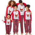 thumbnail image 1 of Christmas Family Matching Pyjamas Pajamas Set  Santa Sleepwear Nightwear, 1 of 5
