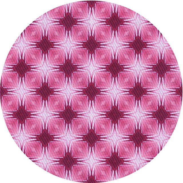 Ahgly Company Tapis d'Intérieur Lavables en Machine, Ronds, Violets, Transitionnels, Violets, Ronds de 3'