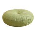 thumbnail image 1 of jinwen Coussin de Méditation 40x13 cm Coussin de Sol Rond pour Salon Chambre Prière Vert, 1 of 9