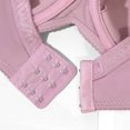 thumbnail image 3 of VEKDONE Woman's Embroidery Thin Style Ventilate Large Size Bra Steel Rim Pink 48/110G, 3 of 4