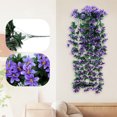 thumbnail image 5 of Mlkoz Home Decoration, Simulation Lilys Rattan Artificial Flower Wall Hanging Basket Indoor And or Decorative Flowers Suitable For Decorating Indoor Wedding, Men Gifts, 5 of 5