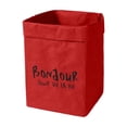 thumbnail image 2 of Washable Kraft Paper Bag Thickened And Green Plants Pot Decoration Large Capacity Refrigerator Kitchen Thickened Waterproof Storage Bag, 2 of 6