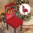 thumbnail image 1 of HOZADOIE Decorative Chairs Covers Christmas Dining Room Chair Covers Stretch Chair Slipcovers Protector Washable Kitchen Chair Cover for Dining Room Christmas Decor Holiday Party Chair Cover Red, 1 of 6