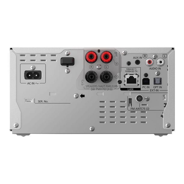 Panasonic SCPMX800 Hi-Res Audio Network HiFi System - Walmart.ca