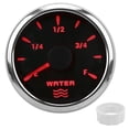 thumbnail image 2 of Boat Water Level Gauge, 9-32V 7 Colors Backlight Liquid Level Meter IP67 Waterproof  For RVs For Marines White,Black, 2 of 8