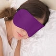 thumbnail image 4 of Sleep Mask Silk Blackouted Soft Travel Mask with Adjustable Strap Sleep Eye Mask, 4 of 7