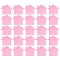 thumbnail image 1 of Unique Bargains House Shape Blank Tags Metal Stamping Tag Blank Dog ID Tags, Pink Engraving Tags, 25 Pack, 1 of 7