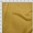 thumbnail image 4 of oneOone Cotton Poplin Yellow Fabric Chevron Sewing Craft Projects Fabric Prints By Yard 56 Inch Wide, 4 of 4