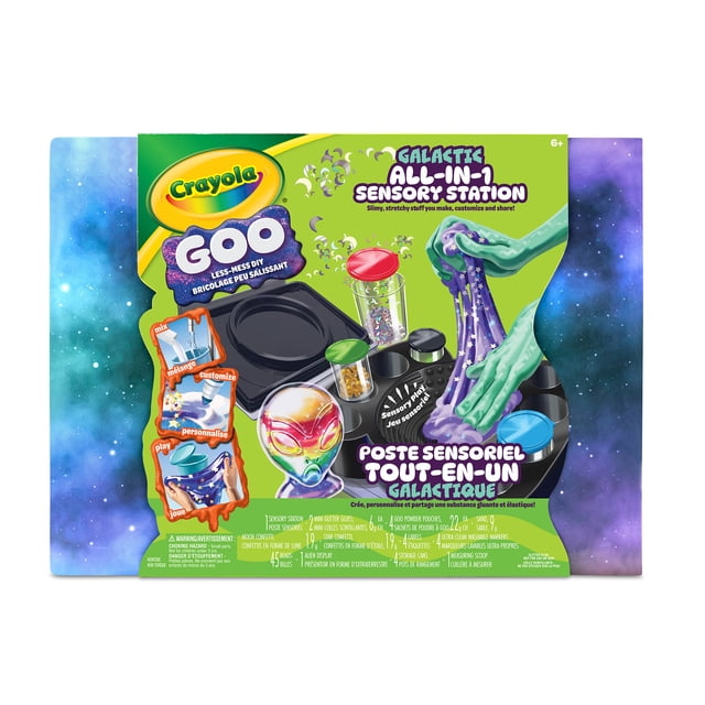 Crayola Galactic Goo All-in-1 Sensory Station - Walmart.ca