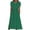 Green, variant on Dresses Dress Women Graduation Women Comfortable Midi Dress Stretchy High Waisted Short Sleeve Polka Casual Round Neck Long Dress with Pockets Black L