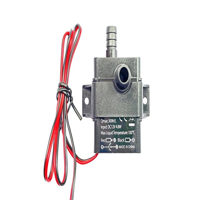 AMERTEER Mini Submersible Pump 12v Quiet Brushless Waterproof Aquarium Circulator
