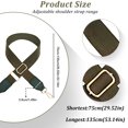 thumbnail image 4 of Baohd Sangle de Sac à Main Extensible et Résistante à l'Usure pour Sac à Bandoulière Sans Fil en Vrac Olive, 4 of 6