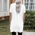 thumbnail image 4 of Chandails Opaques pour Femmes Col Roulé T-Shirt Spandex Femmes Manches Longues Chandail à Rayures pour Femmes Hauts Athlétiques pour Femmes Manches Courtes T Col Hauts pour Femmes T-Shirts de Course pour Femmes Chandails à Col pour Femmes, 4 of 4