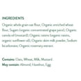 thumbnail image 3 of Little Bellies Organic Oat & Raisin ABC Cookies Baked Mini Bites 12+ Months, 130gr, 3 of 3