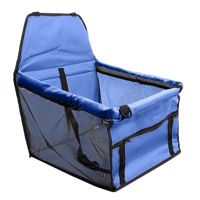 Car Seat | Easy Install and Comfort for Your Dog in The Car Water Proof Dog Car Bed for Dogs Small Dog Car Seat for Small Dogs Pet Booster Seat for Car with 1 Storage Pockets